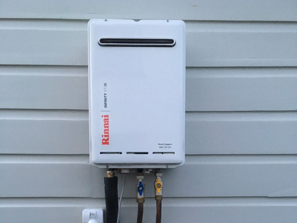 rinnai infinity system in Wellington