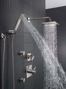 new shower in Wellington