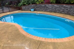 Pool pre refurbishment in Auckland