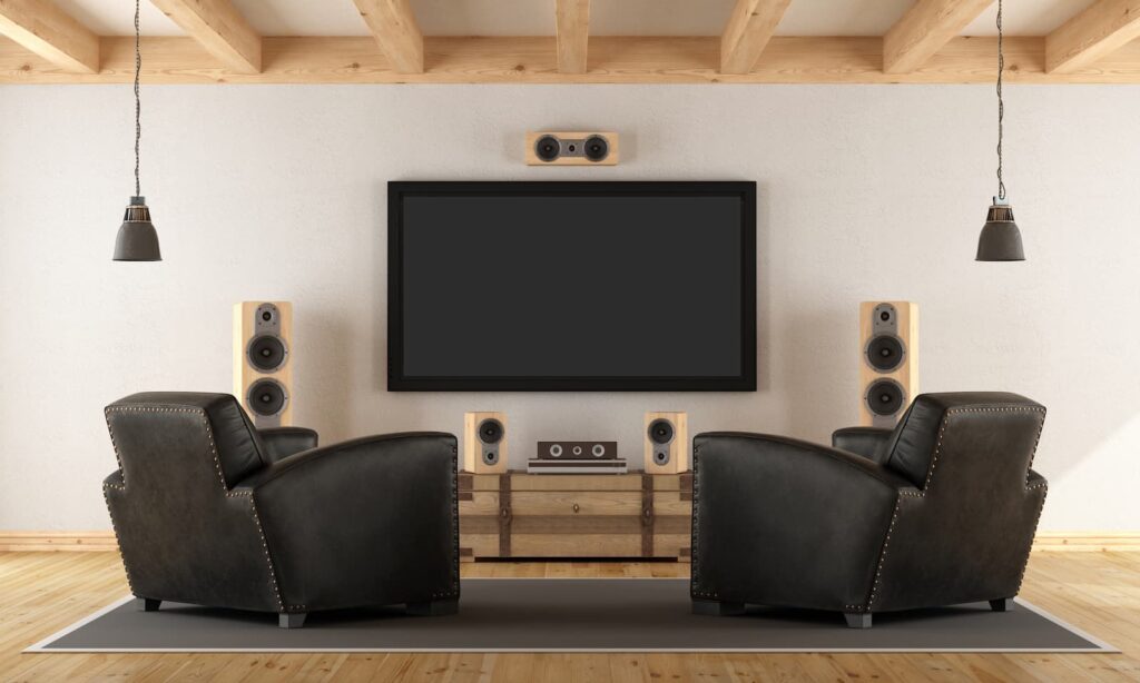 hi-fi system setup